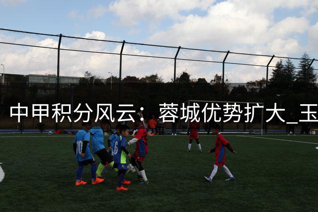 中甲积分风云：蓉城优势扩大 玉昆跃居次席 保级大战胶着